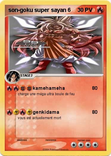 Pokemon son-goku super sayan 6