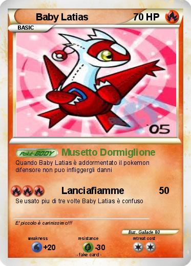 Pokemon Baby Latias