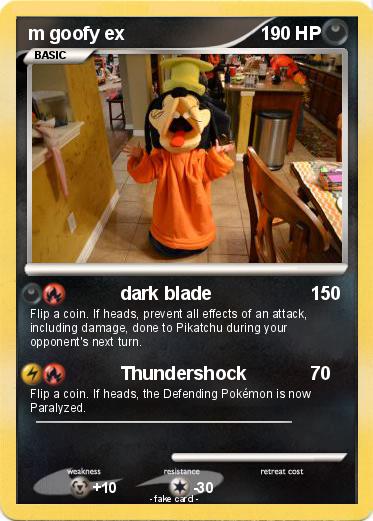 Pokemon m goofy ex