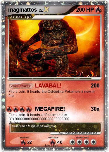 Pokemon magmattos
