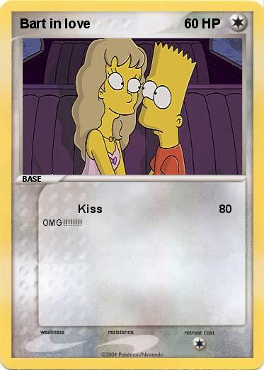 Pokemon Bart in love