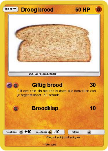 Pokemon Droog brood