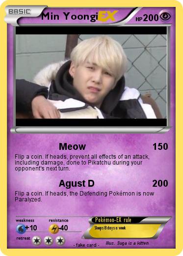 Pokemon Min Yoongi