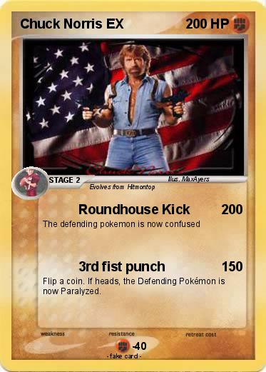 Pokemon Chuck Norris EX
