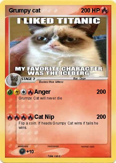 Pokemon Grumpy cat