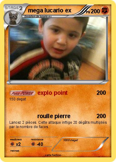 Pokemon mega lucario ex