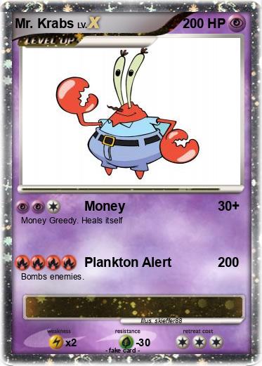 Pokemon Mr. Krabs