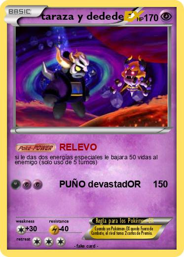 Pokemon taraza y dedede