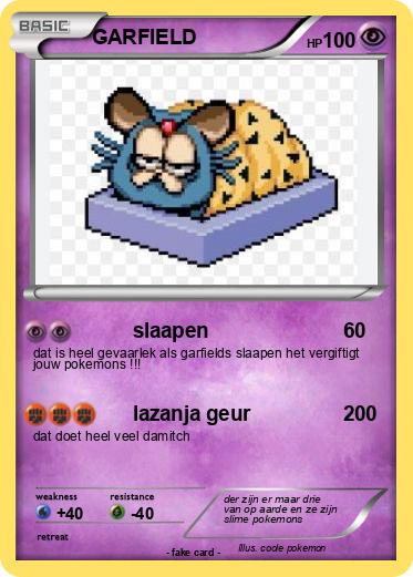 Pokemon GARFIELD