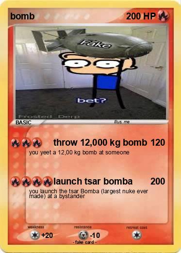 Pokemon bomb