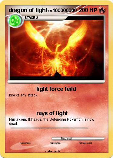 Pokemon dragon of light