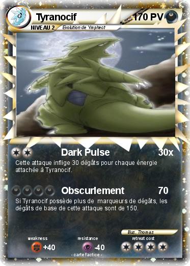 Pokemon Tyranocif