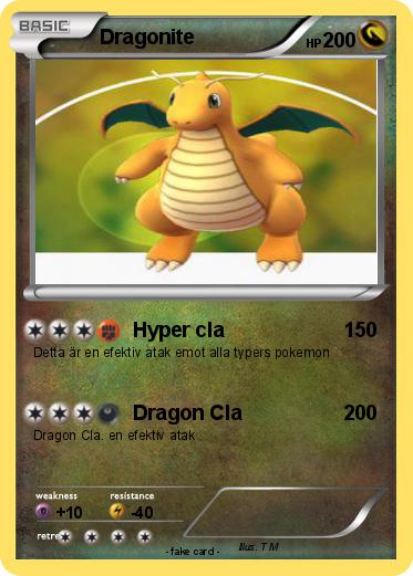 Pokemon Dragonite