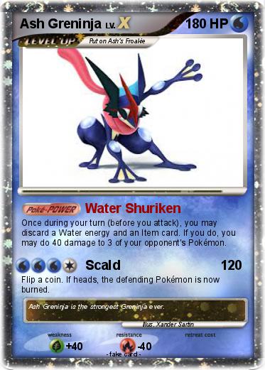 Pokemon Ash Greninja
