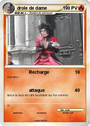 Pokemon drole de dame