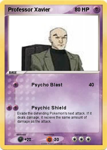 Pokemon Professor Xavier