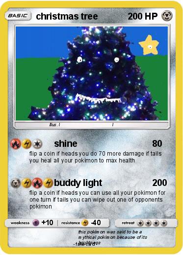 Pokemon christmas tree
