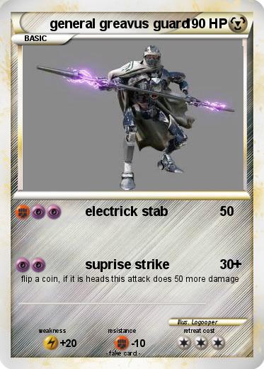 Pokemon general greavus guard