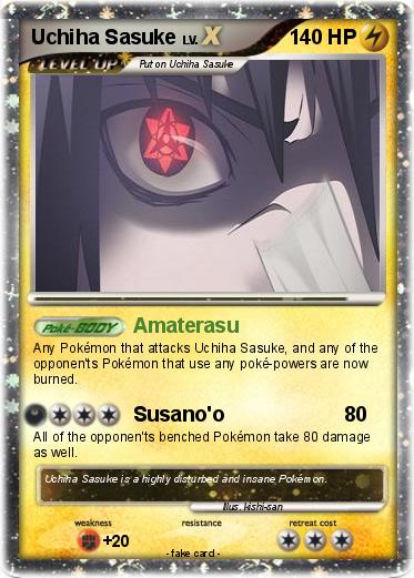 Pokemon Uchiha Sasuke