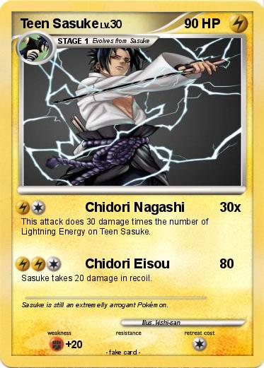 Pokemon Teen Sasuke