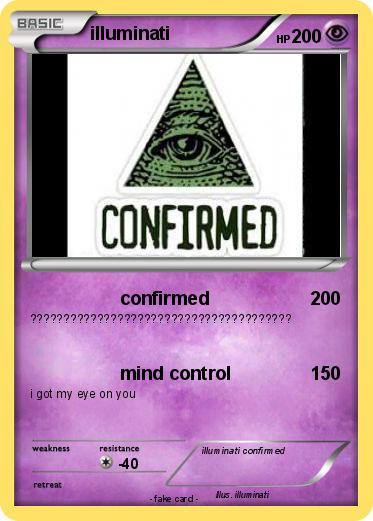 Pokemon illuminati