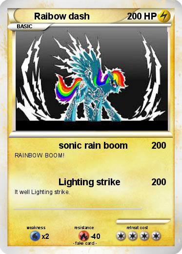 Pokemon Raibow dash