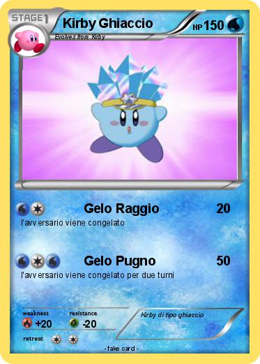 Pokemon Kirby Ghiaccio