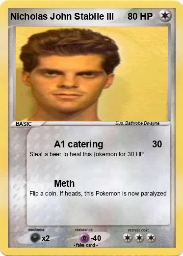 Pokemon Nicholas John Stabile III