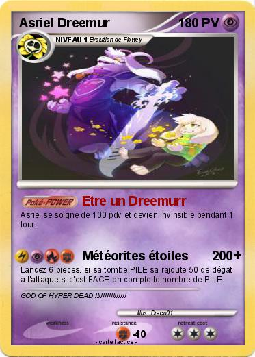 Pokemon Asriel Dreemur