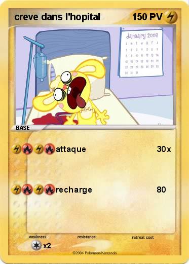 Pokemon creve dans l'hopital
