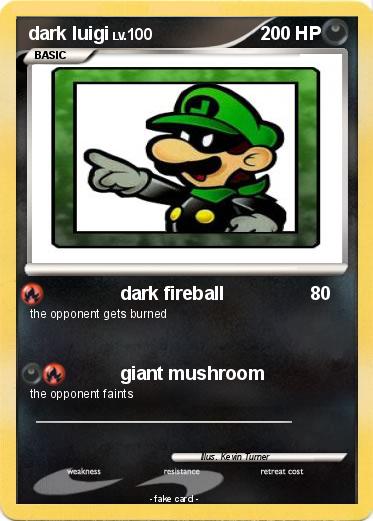 Pokemon dark luigi
