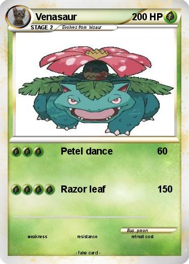 Pokemon Venasaur