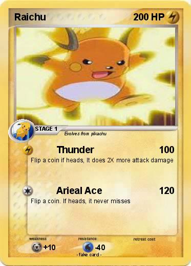 Pokemon Raichu