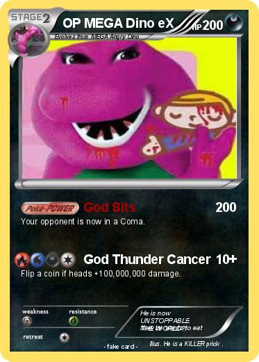 Pokemon OP MEGA Dino eX