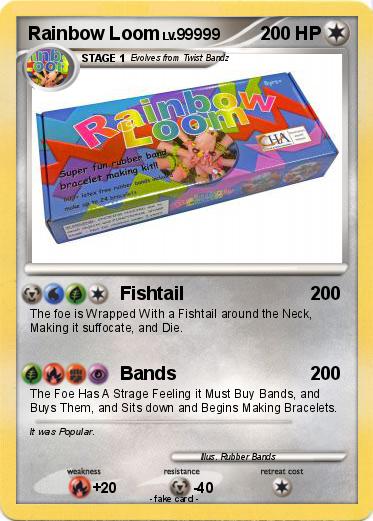 Pokemon Rainbow Loom