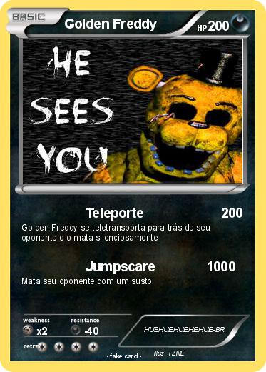 Pokemon Golden Freddy