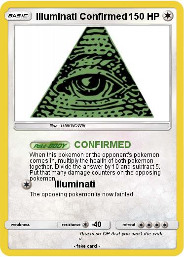 Pokemon Illuminati Confirmed