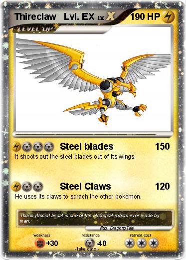 Pokemon Thireclaw   Lvl. EX