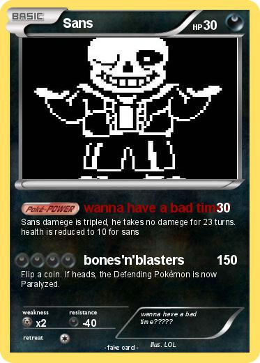 Pokemon Sans
