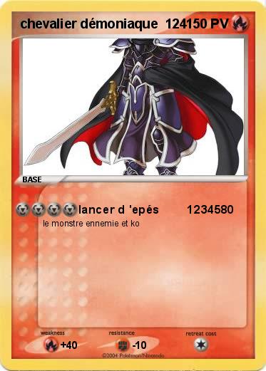 Pokemon chevalier démoniaque  124