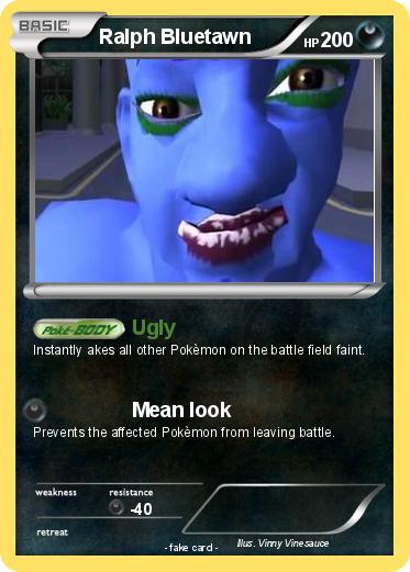 Pokemon Ralph Bluetawn