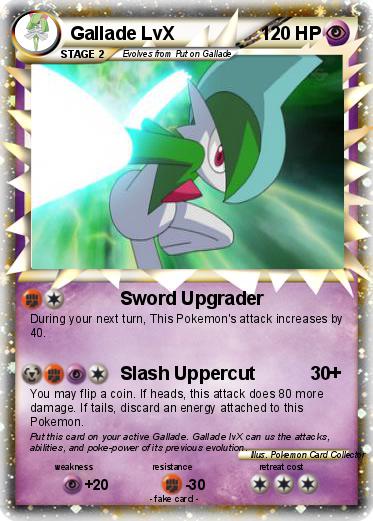 Pokemon Gallade LvX