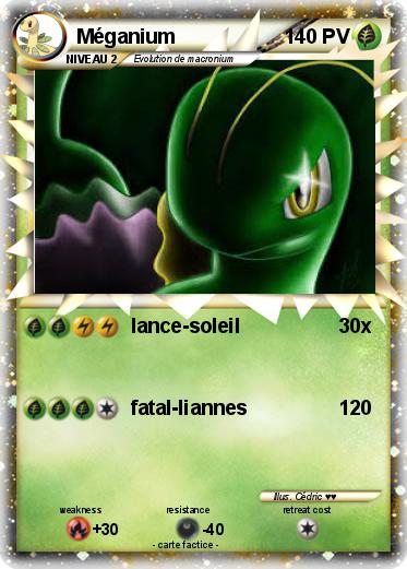 Pokemon Méganium