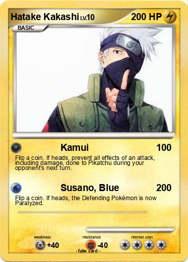 Pokemon Hatake Kakashi