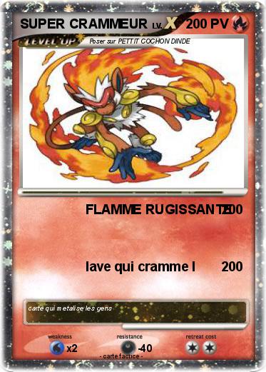 Pokemon SUPER CRAMMEUR