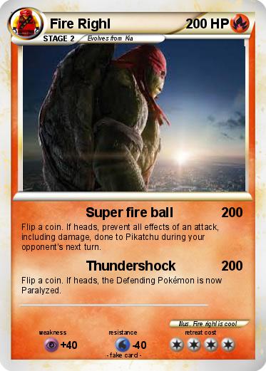 Pokemon Fire Righl