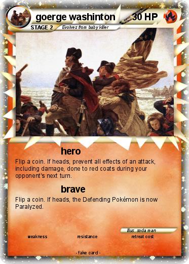 Pokemon goerge washinton
