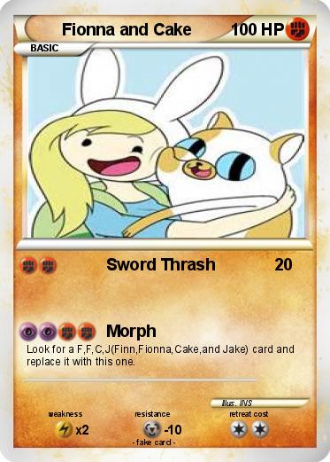 Pokemon Fionna and Cake