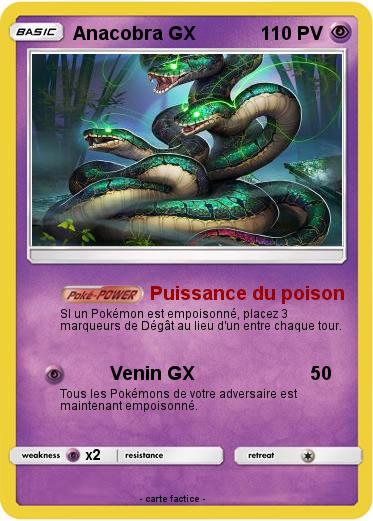 Pokemon Anacobra GX
