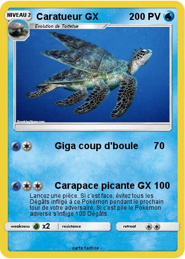 Pokemon Caratueur GX